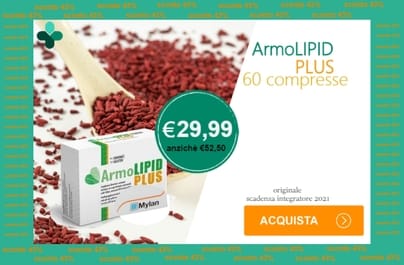 Armlipid Plus 60 compresse a soli €29.99 su Farmaermann