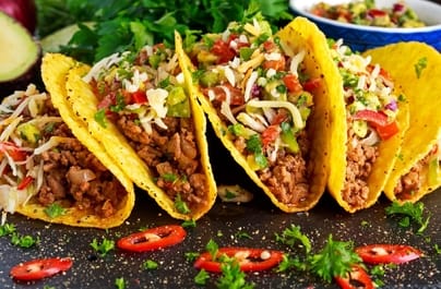 Cibo messicano a domicilio da 7€ su Deliveroo