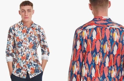 Camicie uomo da 60€ 🌝 🌛 su Desigual