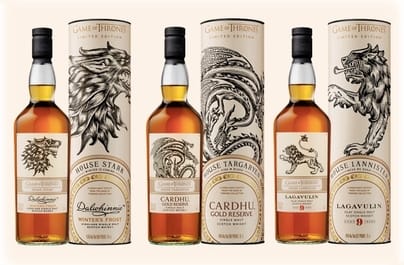 Whisky 'Game Of Thrones' 70cl (Astucciato) su Bernabei