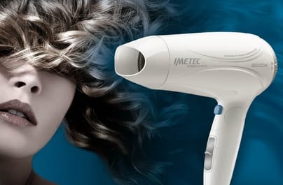 50% di sconto asciugacapelli, piastre e spazzole su Imetec
