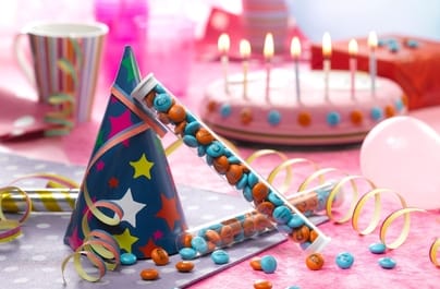 Regali di compleanno M&M's