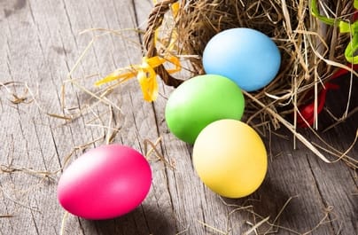 Offerte di Pasqua: uova e dolci bio