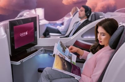 Coupon sconto fino al 50€ su Qatar Airways