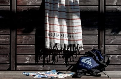 Asciugamano fouta a soli 5€ su Quiksilver