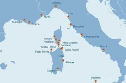 Fino al 50% di sconto traghetti Sardegna su Traghettilines