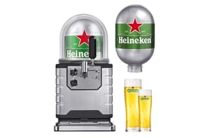 Sconto 38% spillatore Heineken + fusto 8 l + 18 bicchieri