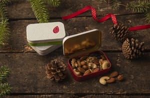 Omaggio esclusiva box porta frutta secca