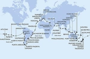 Il giro del mondo ti aspetta con MSC World Cruise