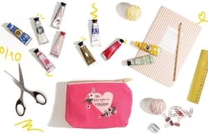 Omaggio 10 creme mani + trousse