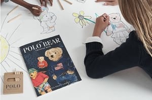 Omaggio libro da colorare Polo Bear + matite