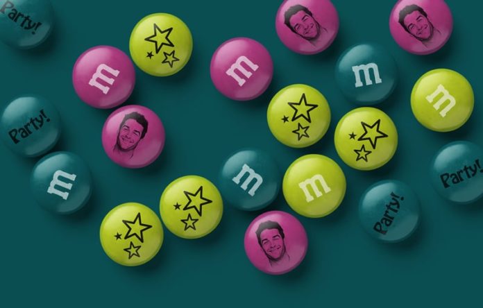 M&M's confetti di cioccolato personalizzati