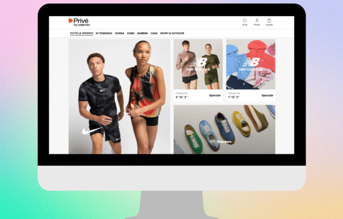 zalando prive vendite a tempo offerte moda online aggiornate ogni giorno
