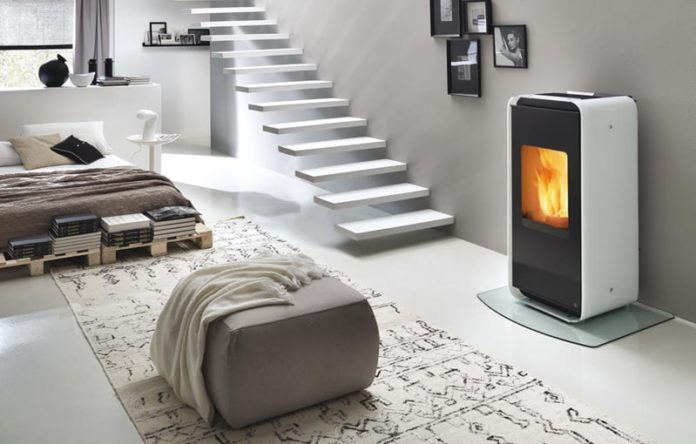 Stufe a legna di design