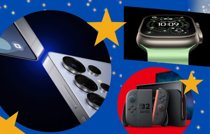 Smartphone top di gamma e console portatile tra i regali tecnologici più desiderati a Natale