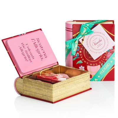 Mini libro Amore di Venchi con cioccolatini assortiti