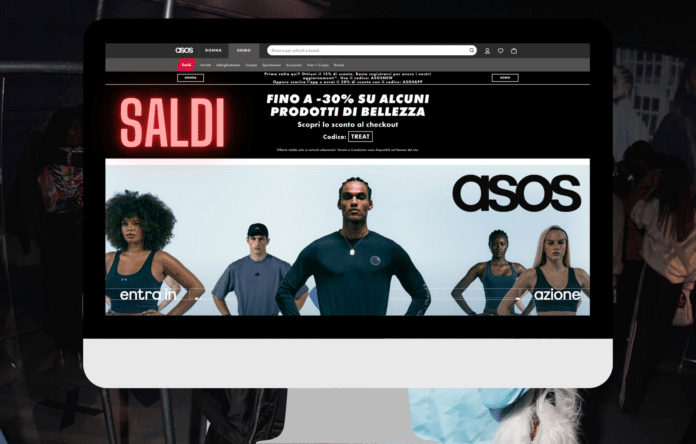 Saldi ASOS con offerte su abbigliamento, scarpe e accessori