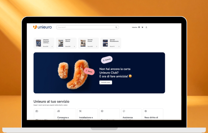 Iscrizione al programma fedeltà Unieuro Club