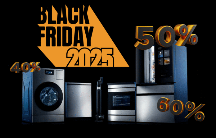 Elettrodomestici in offerta per il Black Friday 2025: lavatrice, frigorifero, forno e aspirapolvere