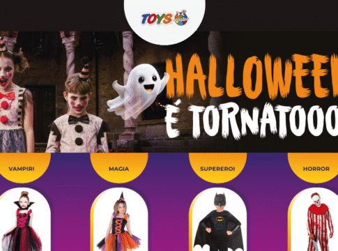 Halloween 2026 Toys Center: offerte su costumi, decorazioni e trucchi per bambini