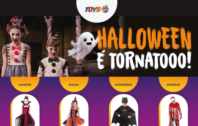 Halloween 2025 Toys Center: costumi e offerte Topnegozi