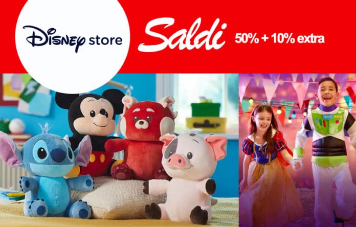 Porta la magia a casa con i saldi e l’extra sconto di Disney Store
