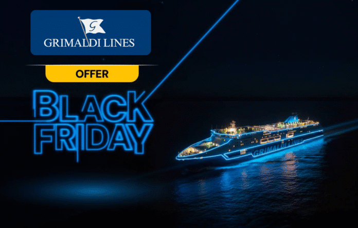 Traghetto Grimaldi Lines di notte con offerte Black Friday sui biglietti