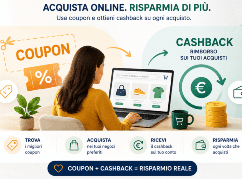 Gli italiani cercano coupon ovunque, ma si dimenticano del cashback