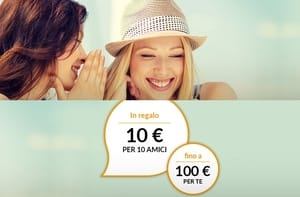 Fino a 100€ di sconto per te, Porta i tuoi amici su EasyCoop